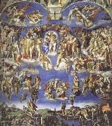 Michelangelo Buonarroti The Last  judgment oil painting